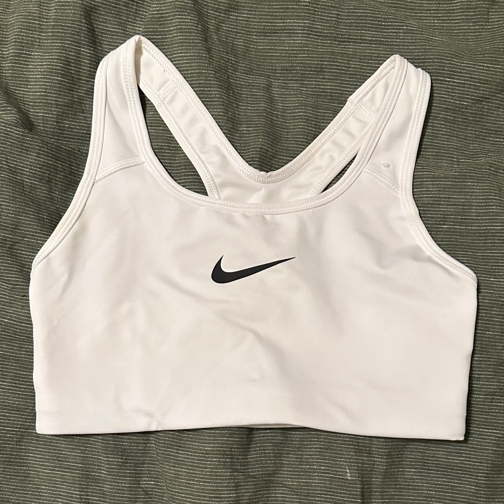 Nike Women's White Sports Bra